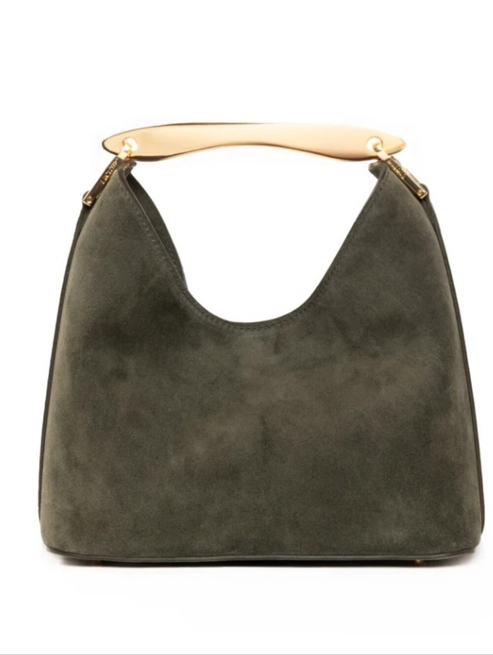 Elleme Boomerang Small Suede Khaki Bag